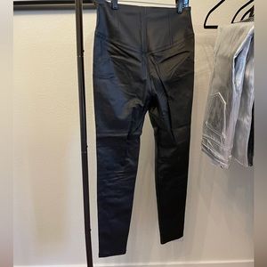 High-Waisted Black Skinny Pants
